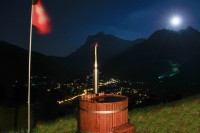 Hotpot mieten Wellness draussen